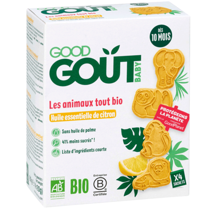 Avis Biscuits Animaux tout bio au Citron Good Goût 1
