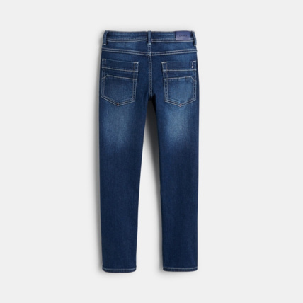 Avis Jean slim stretch thermorégulant bleu garçon OKAIDI 2