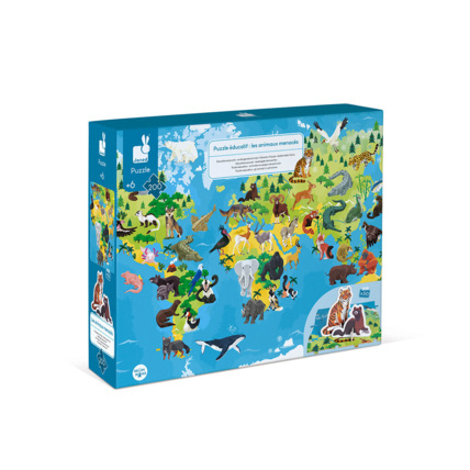 Avis Puzzle éducatif Animaux menacés 200 pcs JANOD 1