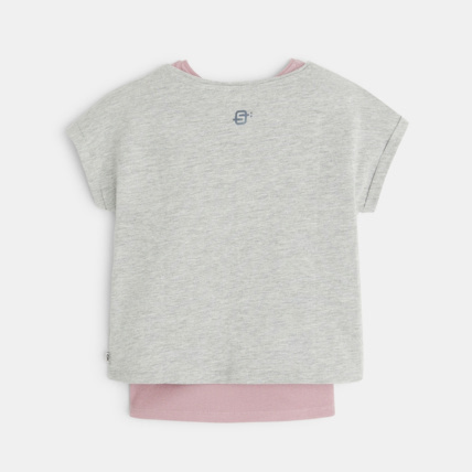 Avis T-shirt et débardeur en duo Okaïdi Sport gris fille OKAIDI 4