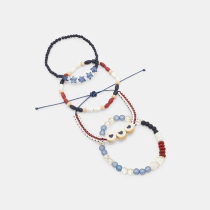 Avis Bracelets fantaisie LOVE (lot de 4) rouge fille OKAIDI 1
