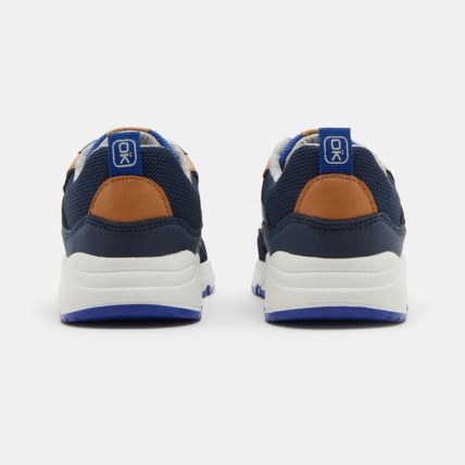 Avis Tennis running style dadshoes à lacets bleues garçon OKAIDI 4