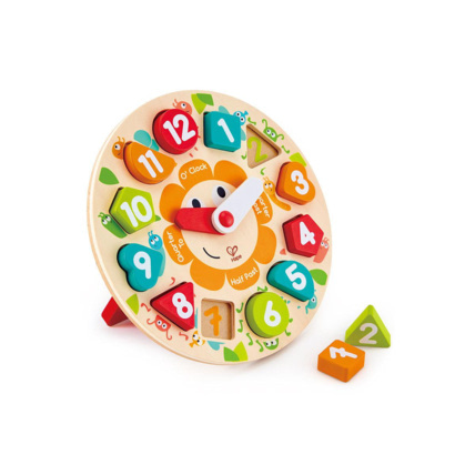 Avis Puzzle à grosses pièces horloge HAPE 1