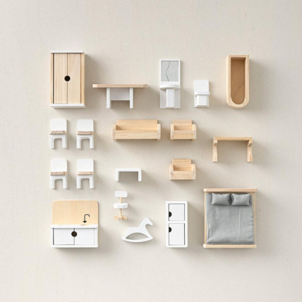 Avis Meubles de maison de poupée en bois Petite Amélie 1