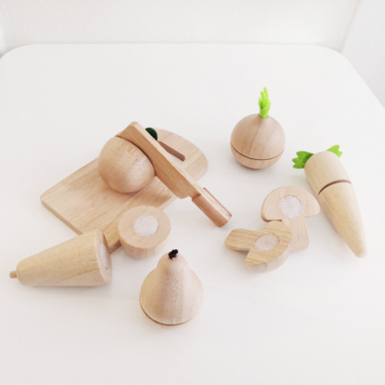 Avis Set de légumes et fruits en bois Petite Amélie 2