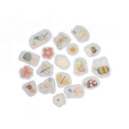 Avis Stickers de bain en mousse Flowers & butterflies LITTLE DUTCH 1