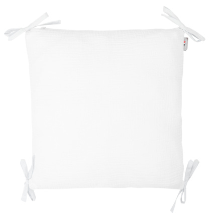 Avis Taies de coussin pour tour de lit modulable en gaze de coton, Jeanne Sevira Kids 4