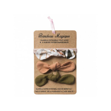 Avis Bandeau magique (1 bandeau extensible + 3 nœuds) BB AND CO 4