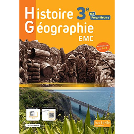 Avis Histoire-Géographie 3e Prépa-métiers - Livre élève - éd. 2023 Hachette Éducation 1