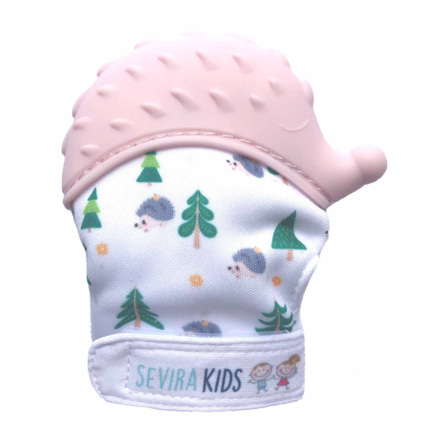 Avis Moufle de dentition en silicone alimentaire, Hérisson Sevira Kids 3