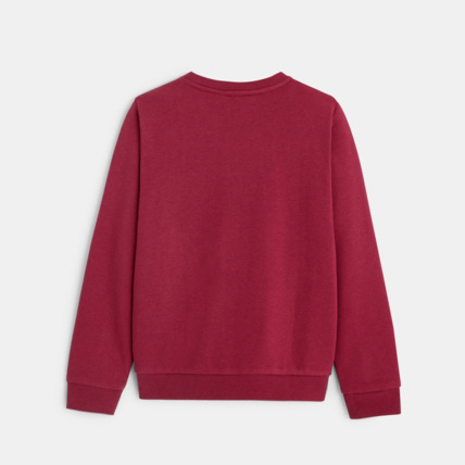 Avis Sweat-shirt à message violet fille OKAIDI 4