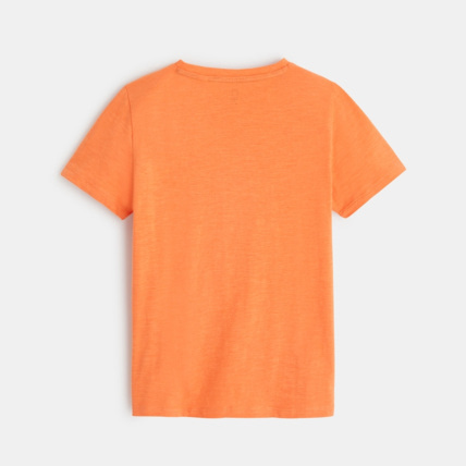 Avis T-shirt coton flammé Australie orange garçon OKAIDI 3