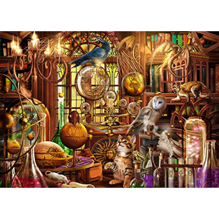 Avis Puzzle - Le Laboratoire de Merlin - 1000 pièces RAVENSBURGER 1