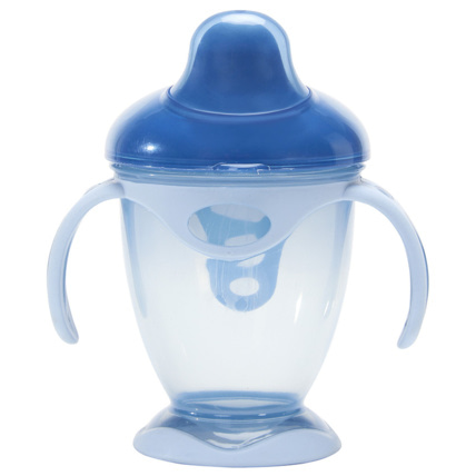 Avis Tasse d'apprentissage à anses 180 ml bleu Prémaman 1