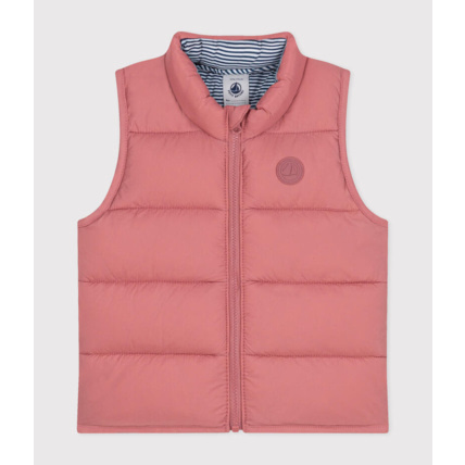 Avis Doudoune sans manches matelassée bébé Rosewood Petit Bateau 1