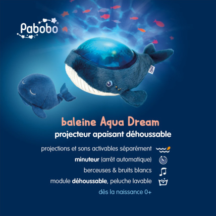 Avis Veilleuse projecteur Baleine Aqua Dream PABOBO 5