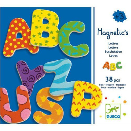 Avis 38 lettres fantaisie Magnetic's DJECO 1