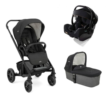 Avis Poussette Trio Chrome + Siège auto i-Jemini + Nacelle chrome Joie 1