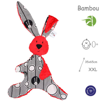 Avis Grand doudou Lapin en Bambou: Le cadeau de naissance parfait Sevira Kids 8