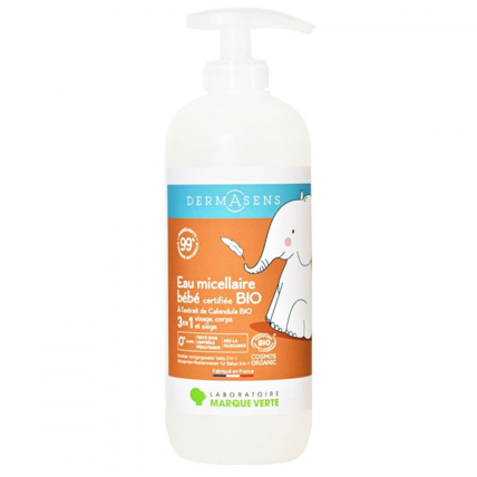 Avis Eau micellaire nettoyante bébé bio 3 en 1 Dermasens 2