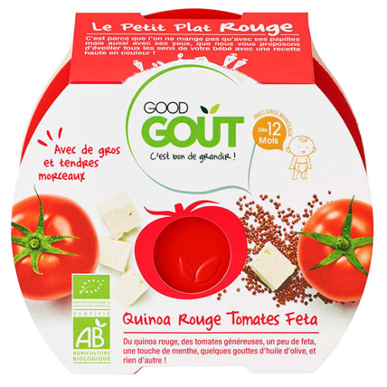 Avis Le Petit Plat rouge : quinoa rouge, tomates, feta Good Goût 1