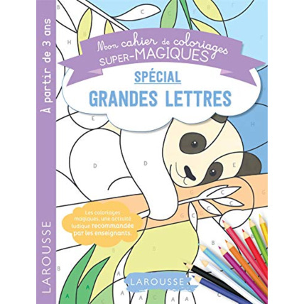 Avis Coloriages magiques mes premières grandes lettres LAROUSSE 1