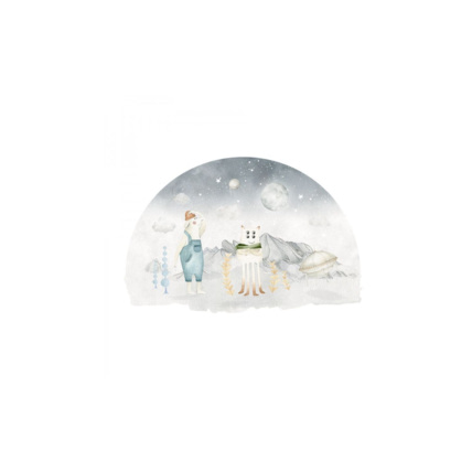 Avis Stickers les amis de l'espace II Mon Lit Cabane 1