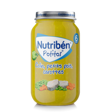 Avis Potito Colin, petits pois, carottes Nutribén ® 1