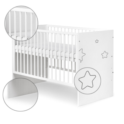 Avis Lit bébé à barreaux Tino 120X60 KLUPS 4