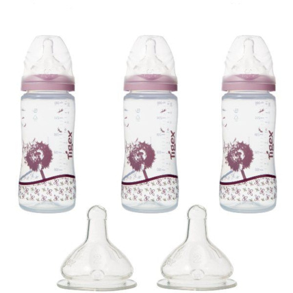Avis Coffret biberon col large Intuition 1er âge Tigex 1
