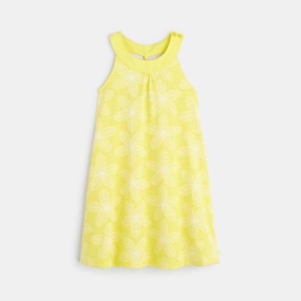 Avis Robe col collier jaune fille OKAIDI 1