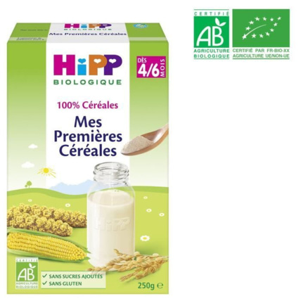 Avis Mes premières céréales - boîte 50g - 4 mois HIPP 1