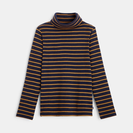 Avis T-shirt col roulé beige garçon OKAIDI 1