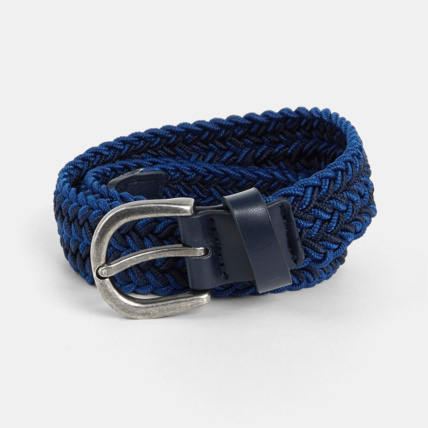 Avis Ceinture tressée élastiquée bleu garçon OKAIDI 1
