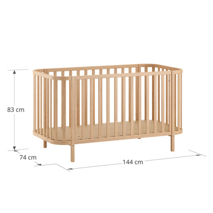 Avis Lit bébé évolutif ovale Cocoon Petite Amélie 4