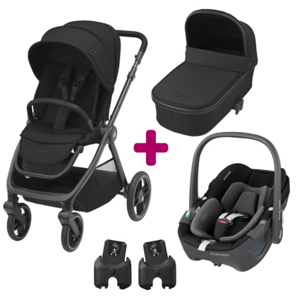 Avis Poussette trio Oxford + nacelle Oria + siège auto Pebble 360 Essential Maxi-Cosi 1