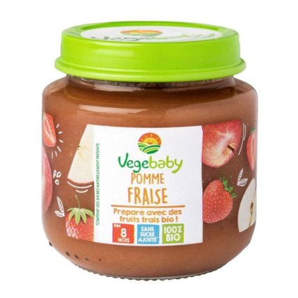 Avis Pot Pomme Fraise VEGEBABY 1
