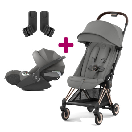 Avis Poussette Duo Coya + Siège Cozy + coque Cloud T i-size Cozy  CYBEX 6