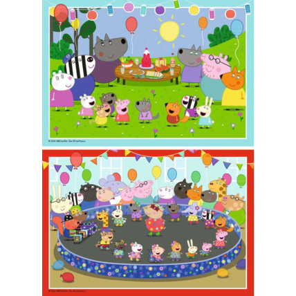 Avis Puzzle Place à la fête ! / Peppa Pig - de 4 ans RAVENSBURGER 2