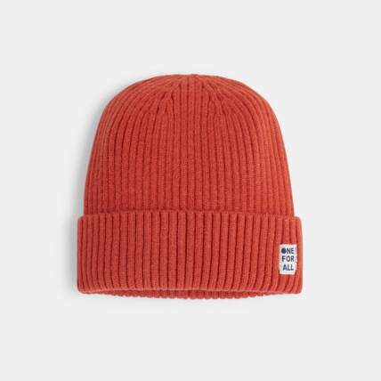 Avis Bonnet en tricot côtelé orange garçon OKAIDI 1