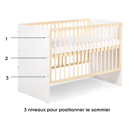 Avis Lit bébé à barreaux en pin massif WILLY KLUPS 3