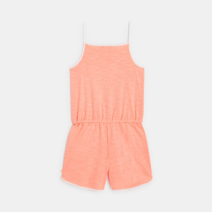 Avis Combishort en jersey motif palmier rose fille OKAIDI 4
