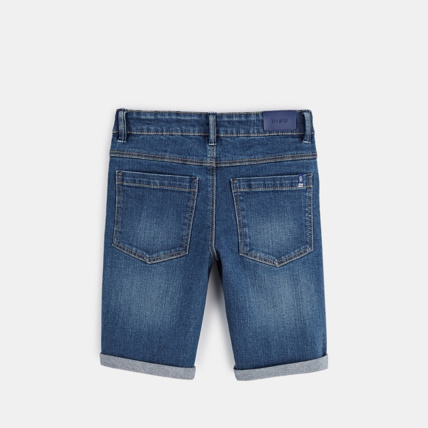 Avis Bermuda en jean bleu garçon OKAIDI 3