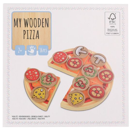 Avis Jouet bois Pizza en bois à partager CARREFOUR WOODEN 1
