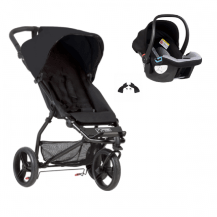 Avis Poussette Mini + coque auto Protect Mountain Buggy 1