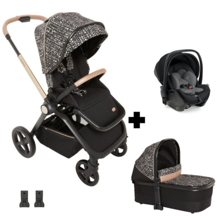 Avis Poussette Trio Mysa Dew Re Lux + Siège auto First Seat recline i-Size + Nacelle Chicco 2