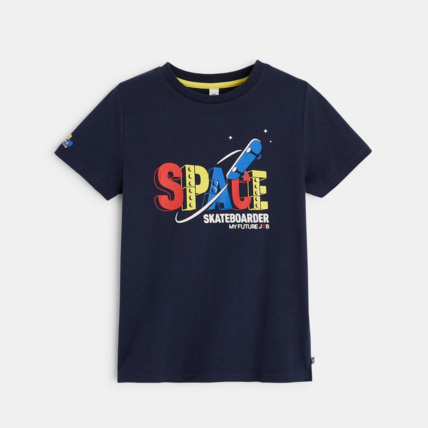 Avis T-shirt col rond motif Lego® bleu garçon OKAIDI 2