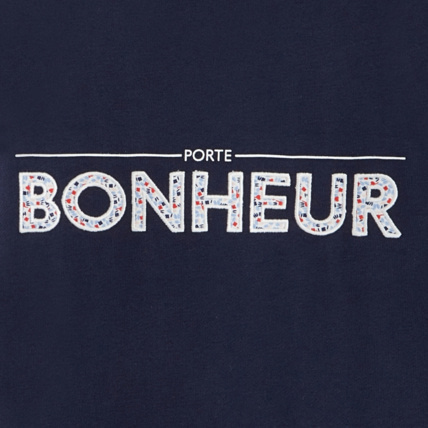 Avis Sweat molleton broderie coeur bleu fille OKAIDI 3