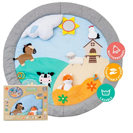 Avis Tapis d'éveil multi-activités ferme Little Big Friends 1