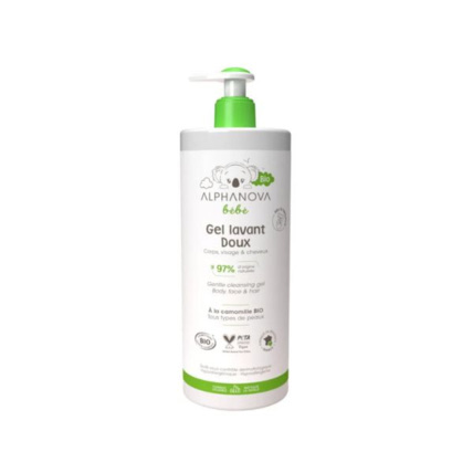 Avis Gel lavant doux à la camomille bio ALPHANOVA 1